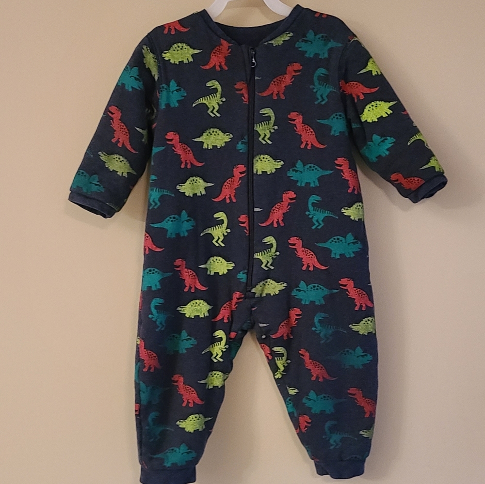 Heavy footless lined pram/bunting suit